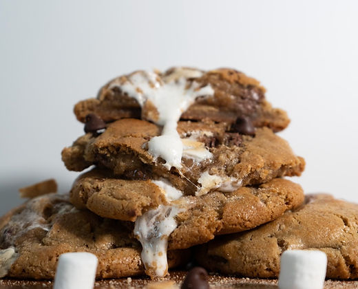 Toasted S'mores Cookies