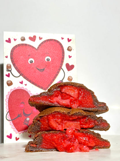 Chocolate Covered Strawberry Cookie🍪🍓