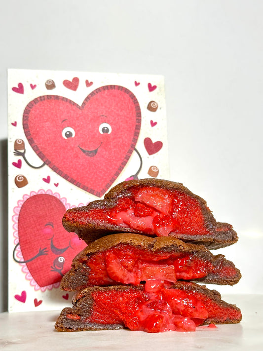 Chocolate Covered Strawberry Cookie🍪🍓