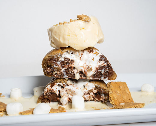 Toasted S'mores Cookies